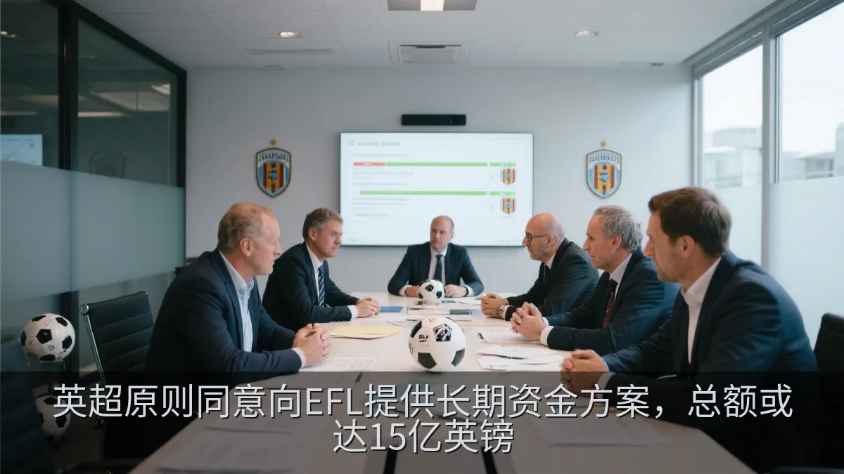 英超原则同意向EFL提供长期资金方案，总额或达15亿英镑