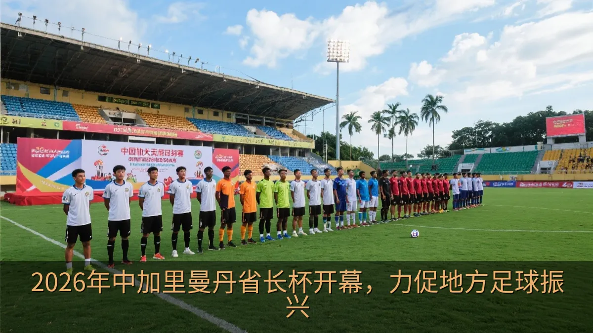 2026年中加里曼丹省长杯开幕，力促地方足球振兴